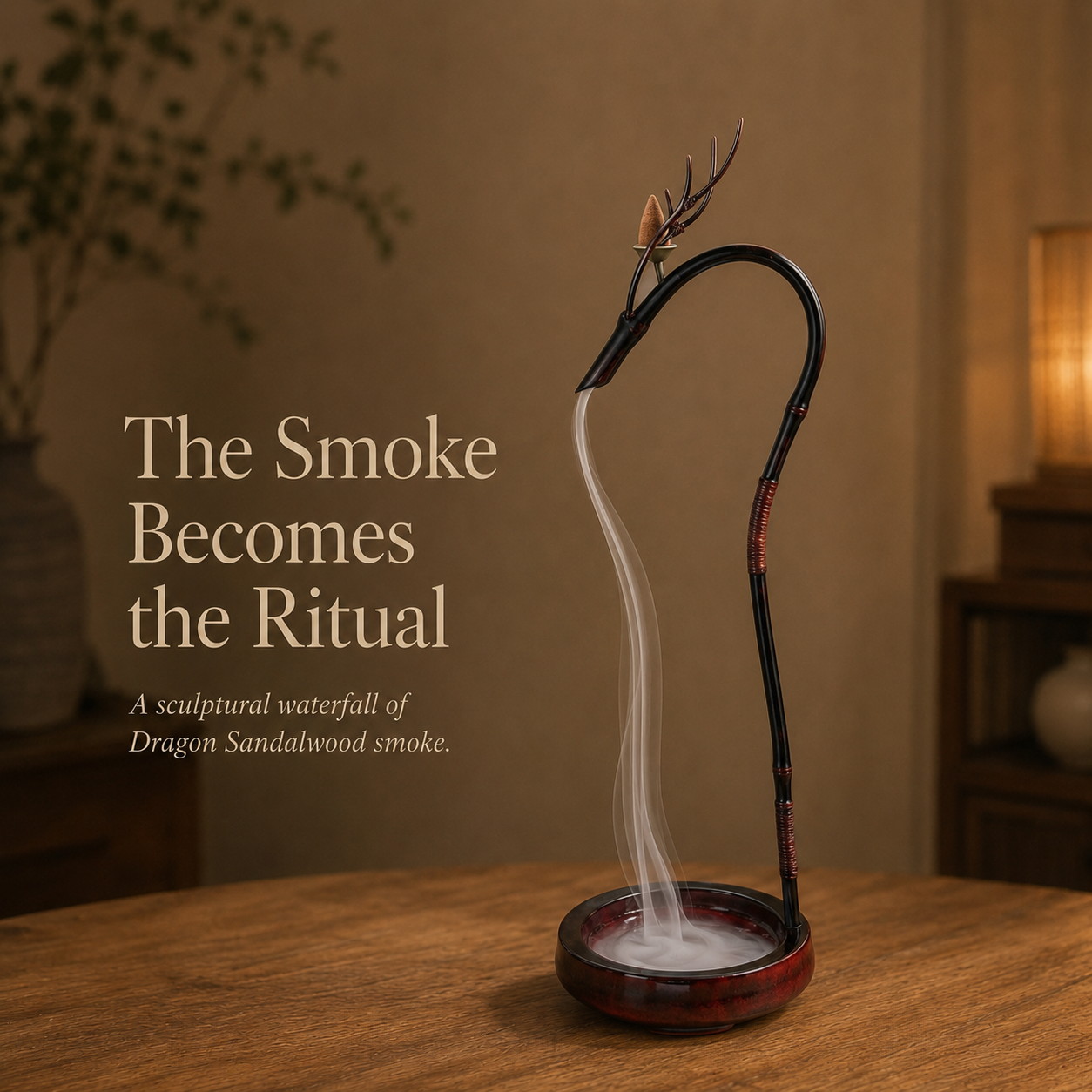Artisan Bamboo Backflow Burner