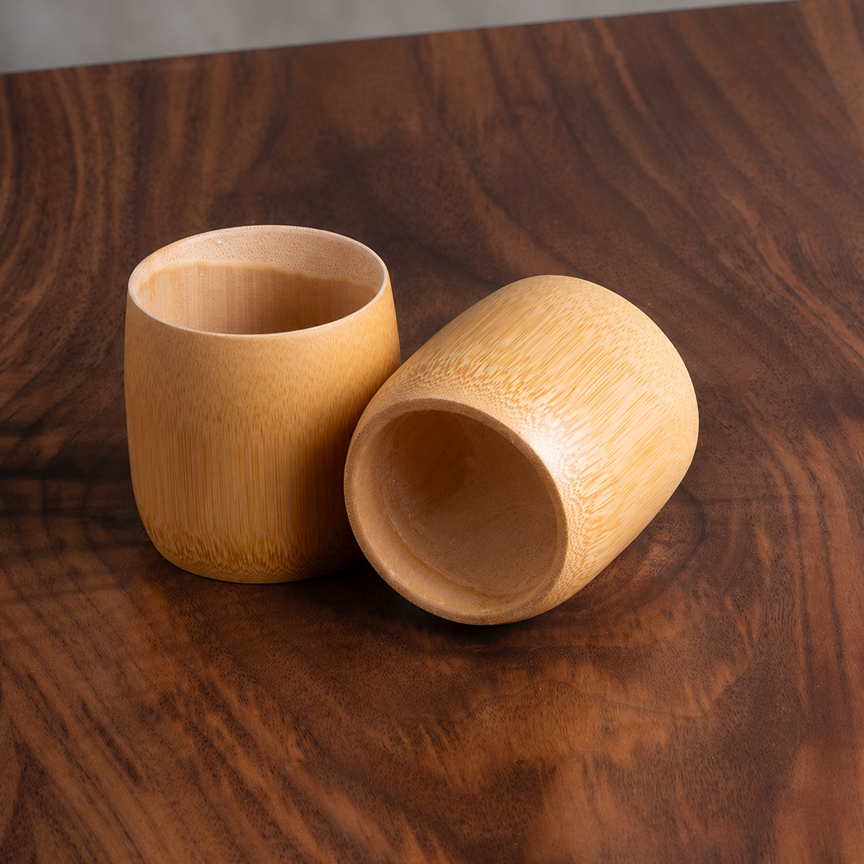 Handcrafted Solid Wood Cup