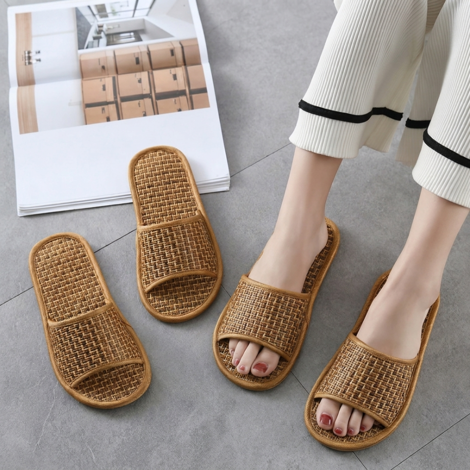 Hand-Knitted Slippers