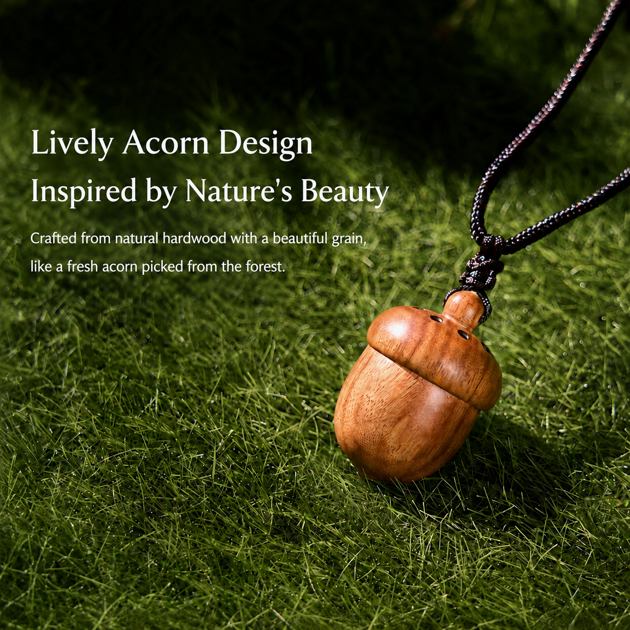 Acorn-Scented Necklace