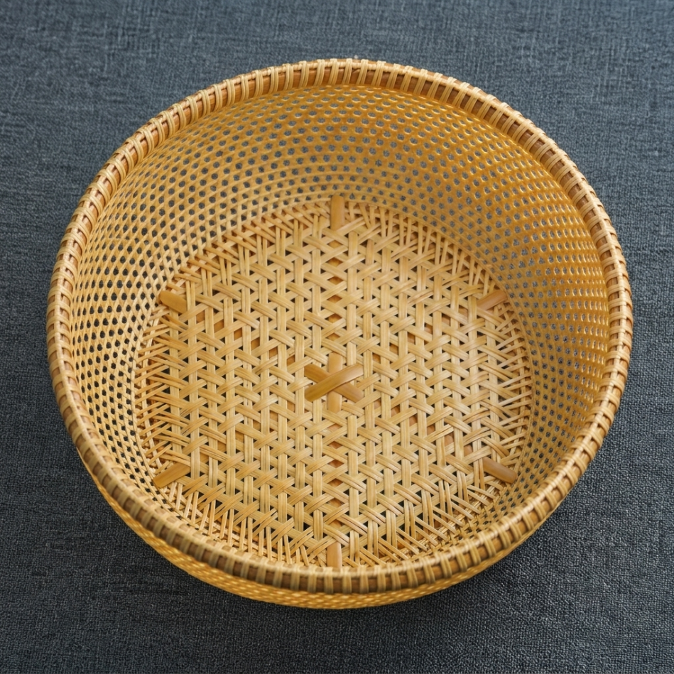 Handcrafted Bamboo Basket
