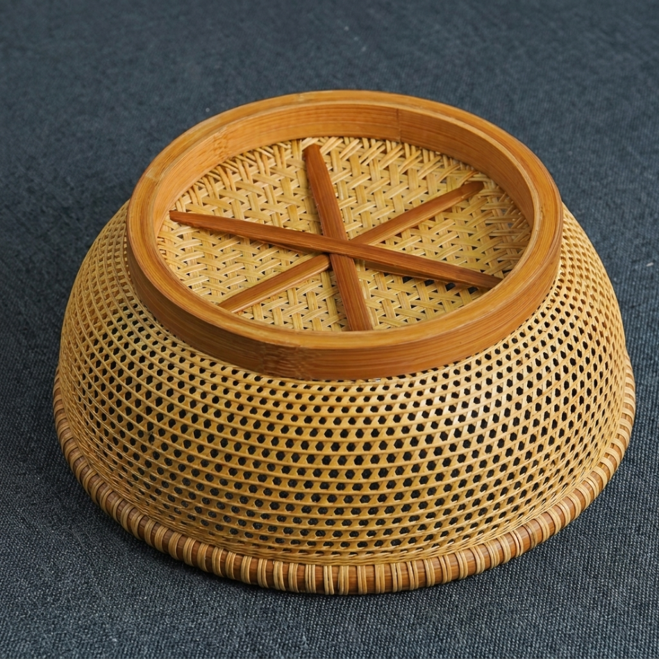 Handcrafted Bamboo Basket