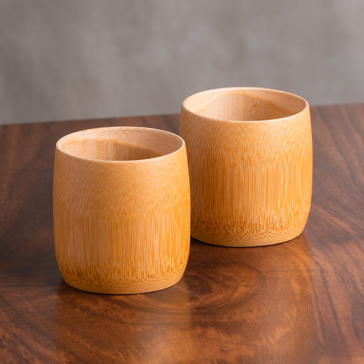 Handcrafted Solid Wood Cup