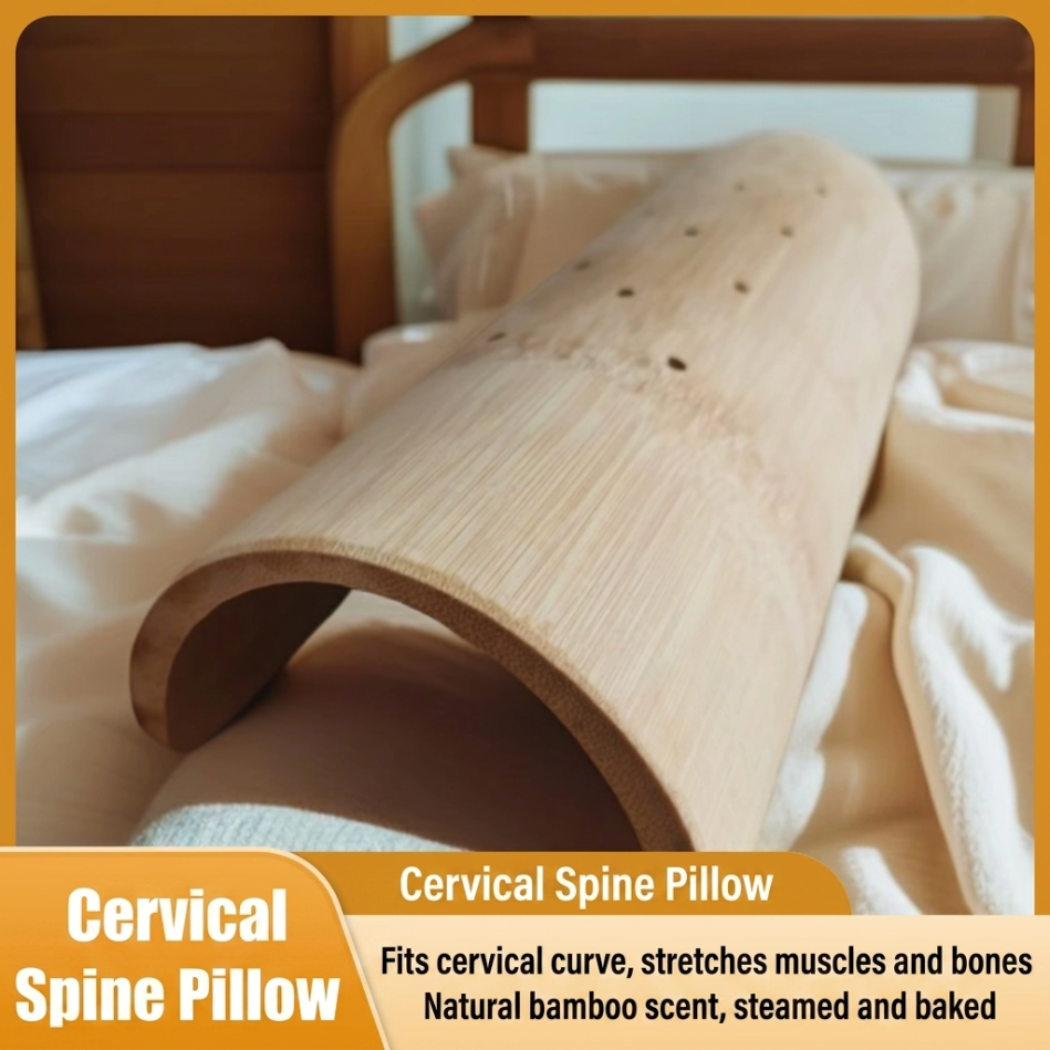 Handcrafted Bamboo Cervical Pillow