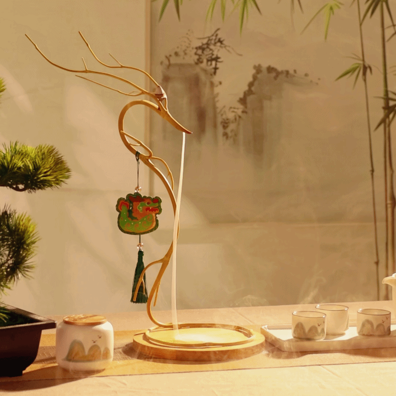 Zen Dragon Backflow Incense Ornament