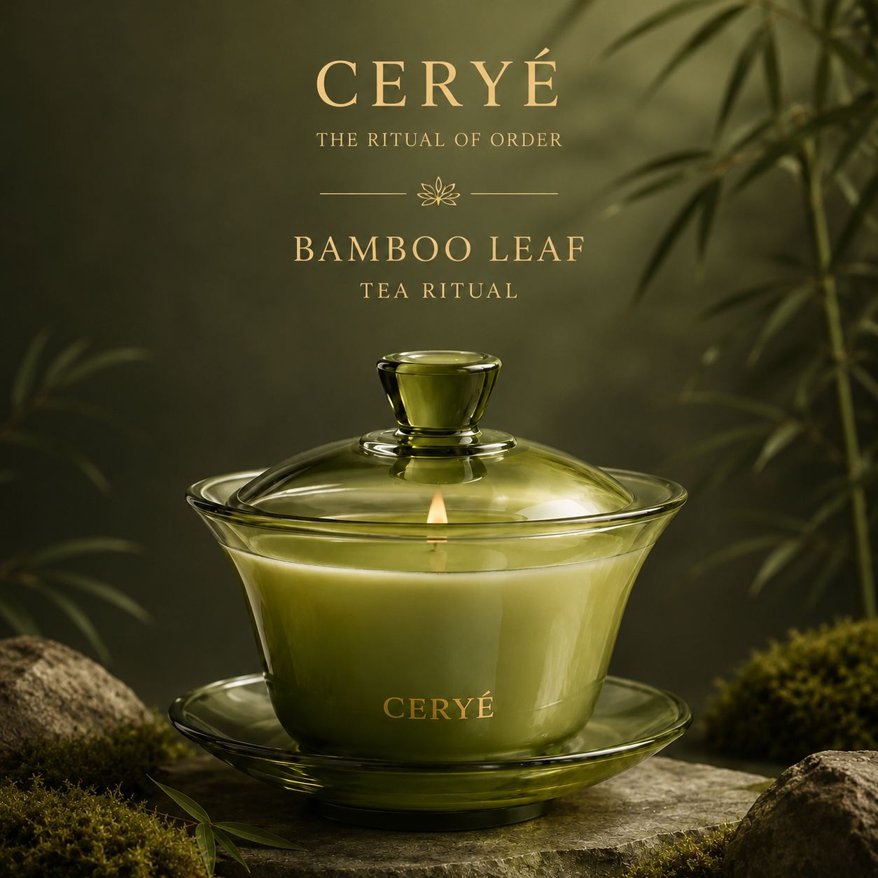 CERYÉ Luxury Tea Ritual Scented Candle